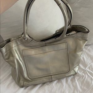 Coach Bags - Silver coach bag Coach Bags - Silver coach bag